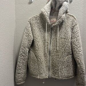 Rip curl full zip fleece hoody.